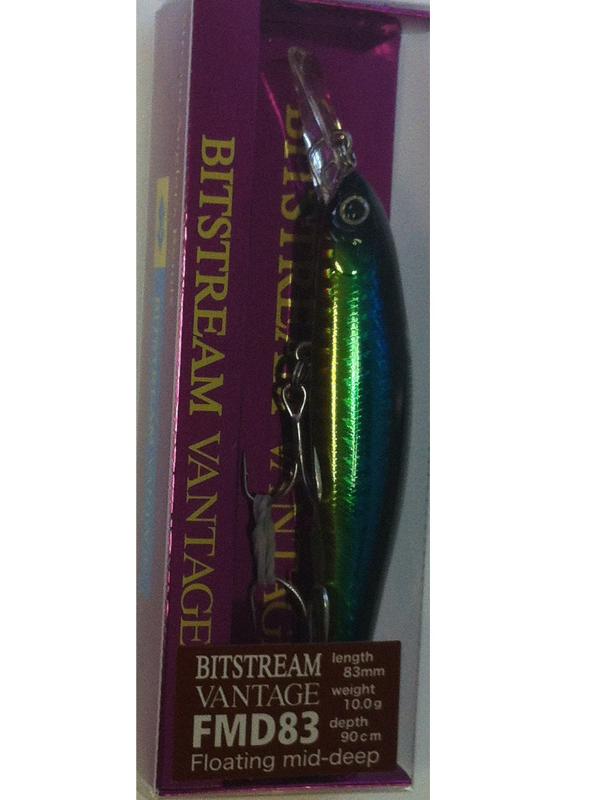 タックルハウス(TackleHouse) ミノー Double Dia ビットストリーム ヴァンテージ FMD 83mm 10g フローティング ミディアムディープ FMD83 ルアー