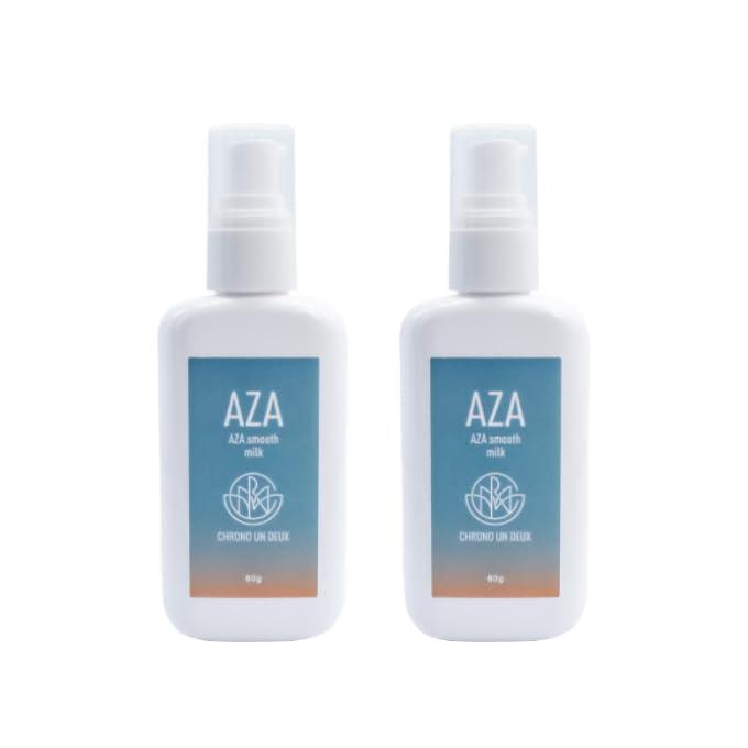 【アゼライン酸】クロノアンドゥ AZAスムースミルク 60g 日本製 乳液 アゼライン酸誘導体 グリシルグリシン ナイアシンアミド パンテノール セラミド 毛穴 皮脂 テカリ 脂性肌 大城皮フ科ク