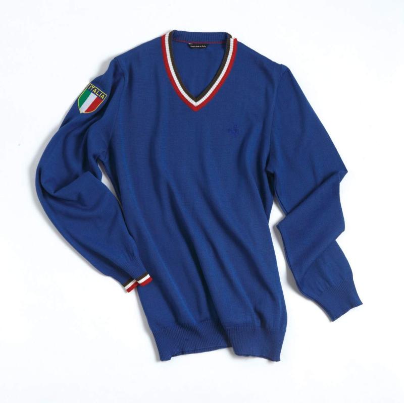 デマルキ De Marchi 自転車 ロードバイク クラシック イタリア製 ITALIA SWEATER BLUE Sサイズ 8012311..