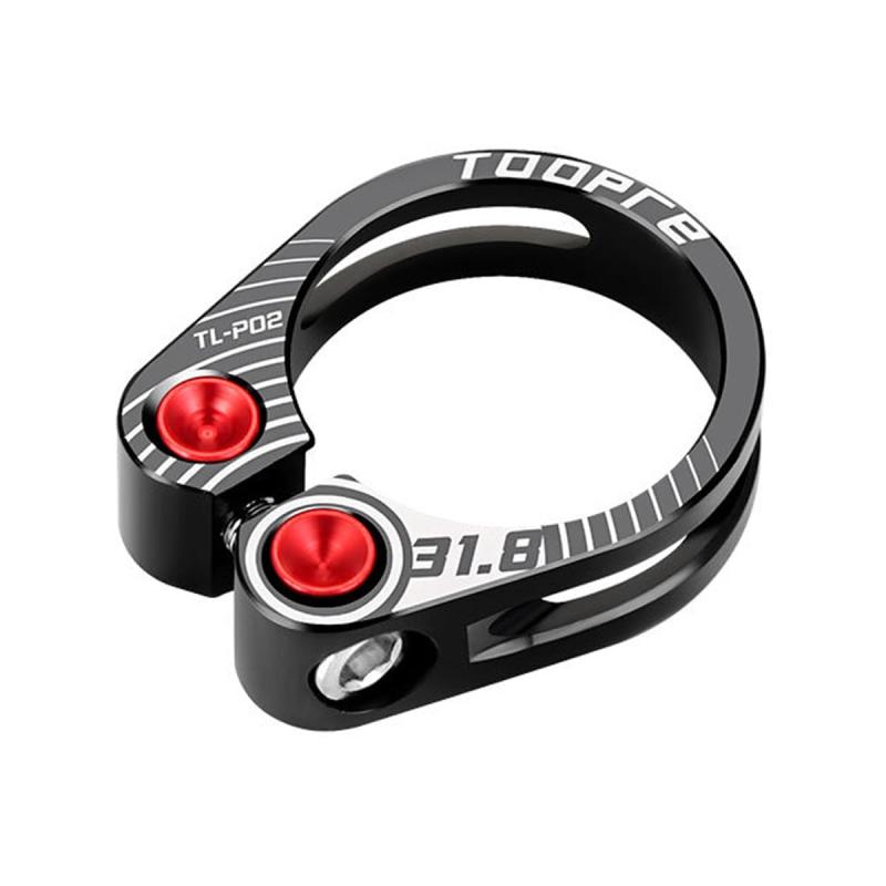 HOUSON 自転車シートクランプ、自転車シートポストクランプシートクランプ 折りたたみ自転車 マウンテンバイク ロードバイク 自転車用 ブラック