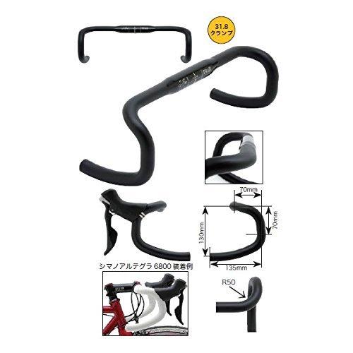 DIXNA(ディズナ) ジェイフィット トラッド ブラック 31.8mm ドロップハンドル ハンドル幅(C-C) 380mm V..
