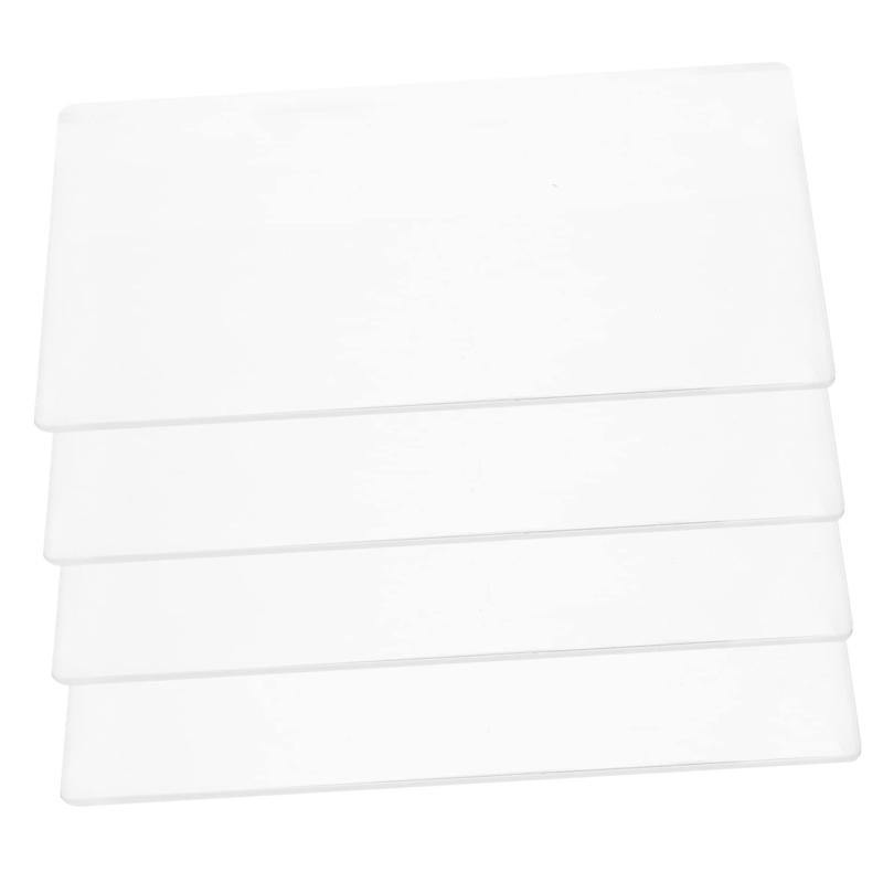 Yardenfun 8 個 流砂 スタンド 型 アクリル 透明 カード レンガ