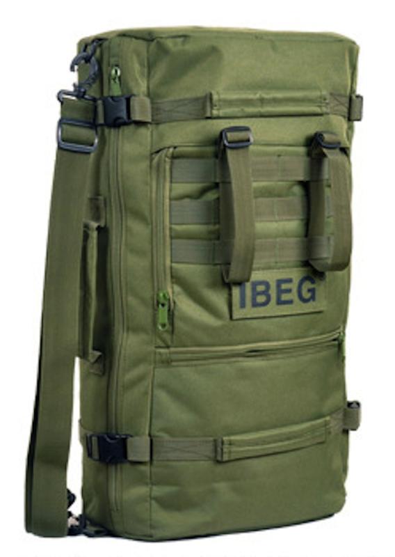 ウミネコ UM-04 JINBEI 3WAY 大型遠征リュック 大容量60L ノートPC収納スリーブ状スペース有 レインカバー付