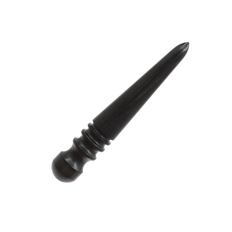 コバ磨き 黒檀製 レザークラフト 専用 工具 仕上げ ヘリ磨き レザースティック 皮革工芸工具 天然 重厚で硬く 白檀 仕上げ 表面は滑らかで 手触りは心地良くて 初心者に適しています