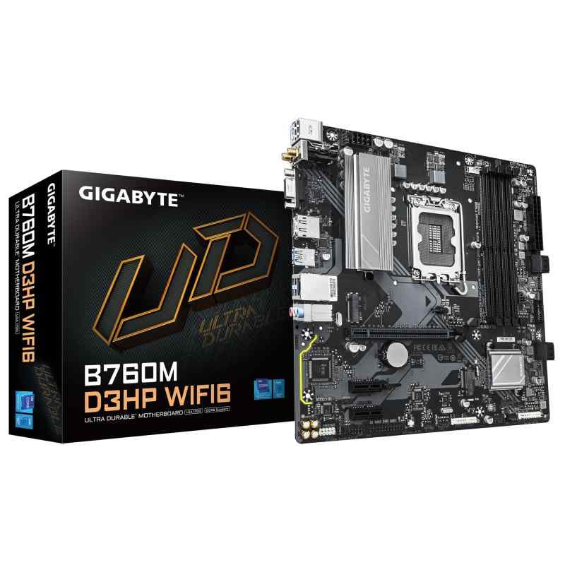GIGABYTE B760M D3HP WIFI6 Micro-ATX マザーボード MB6697