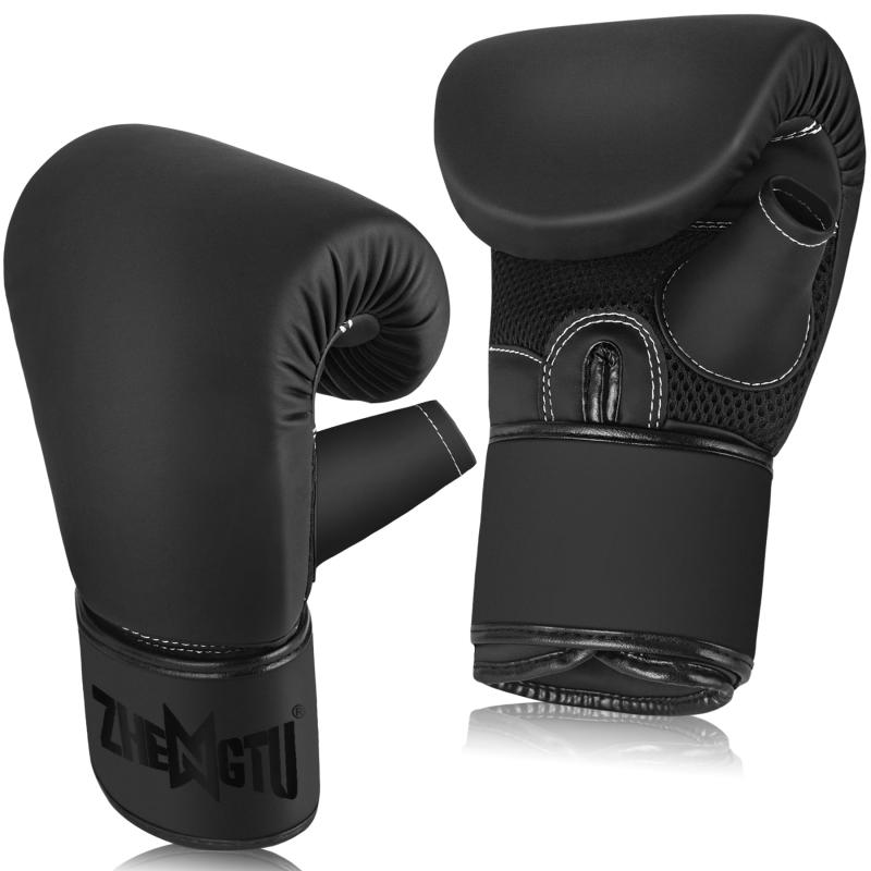 パンチンググローブ【RIZIN現役 CFFCフライ級王者「神龍誠」推薦】ZHENGTU オープンフィンガーグローブ..