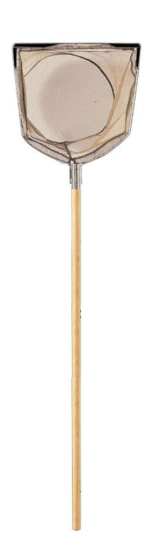 昌栄 (SIYOUEI) 玉網 ステン 二重枠木柄 100cm レース付