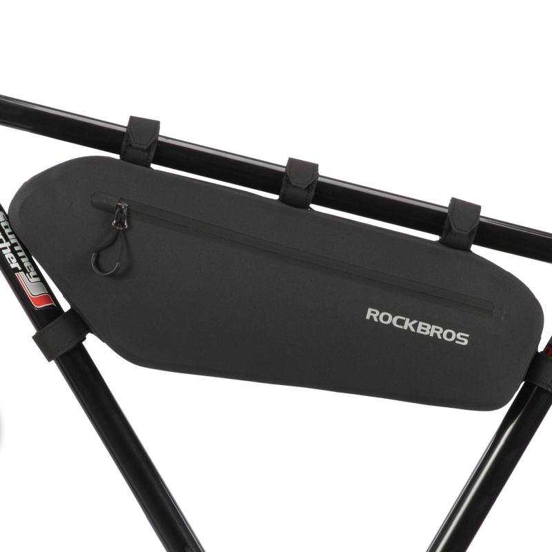 ROCKBROS(ロックブロス)フレームバッグ 自転車 バッグ 大容量 4L 大型 防水 ロードバイク サイクル ト..