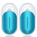 OUTJUT 充電式カイロ 電気カイロ【新登場・分離式カイロ・超軽量】 ハンドウォーマー 2秒急速発熱 3階段温度調節 6000mAh容量 USB超高速充電 薄型 ポケットカイロ 充電式 エコカイロ 電気あんか