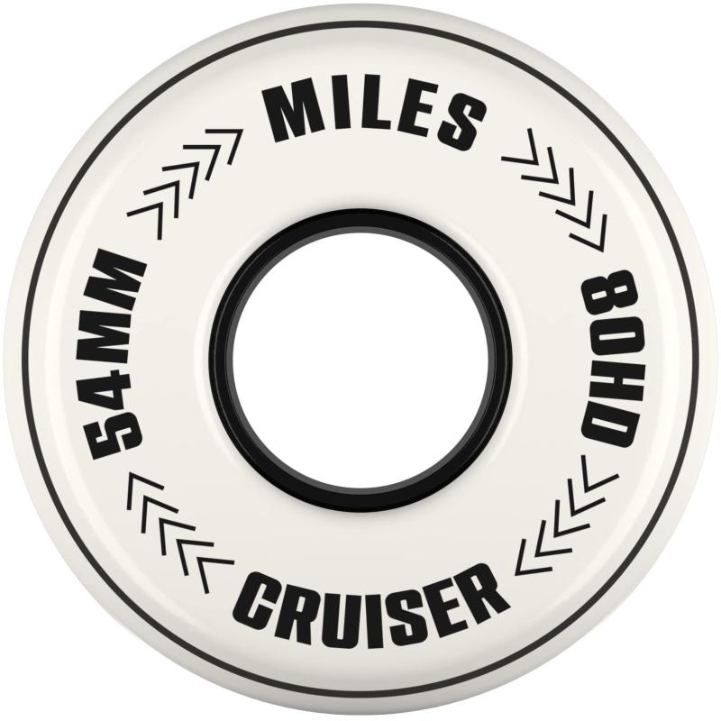 マイルズ【MILES】スケートボード ソフトウィール 80HD 54mm 街乗り クルーザー