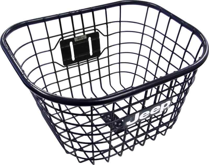 JEEP(ジープ) JE-206G(折りたたみ自転車)専用 フロントバスケット ブラック JE-BSK-002