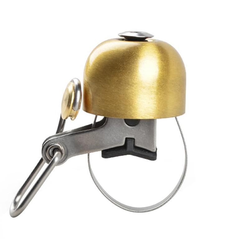 HANABASS 自転車 ベル 錆びにくい 大音量 軽量 小型 簡単取り付け マンガン鋼タイストリップ付き 子供 ..