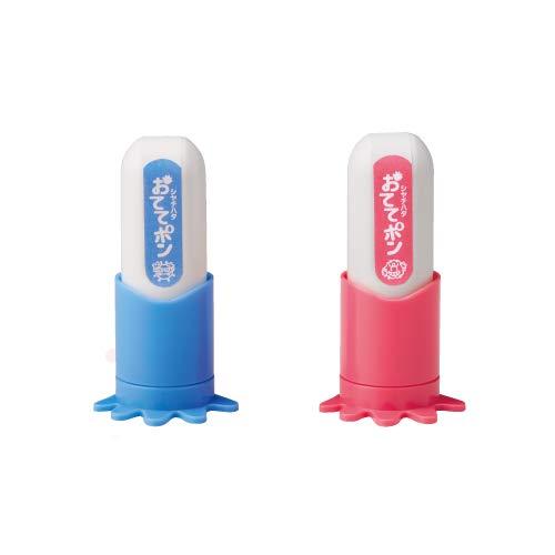 シャチハタ 手洗い練習スタンプ おててポン 2個セット(3)
