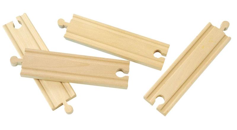 moku TRAIN 直線レール4本セット