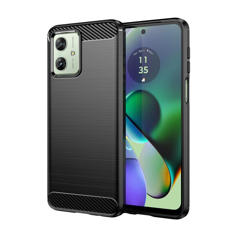 For Moto g64 5G/g64y 5G ケース 炭素繊維 全面保護 落下に強い 耐衝撃 擦り傷防止 滑り止め 軽量 超薄型 カバー インストール簡単 スマートフォンバー 科学デザイン 精密穴位置 Moto g64 5G/g64y 5G 対