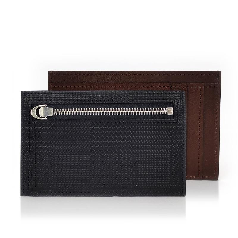 [クボタ] [栃木レザー] チェック柄 フラグメントケース カード 小銭 栃木レザー 本革 レザー 日本製 メンズ TGC-3480