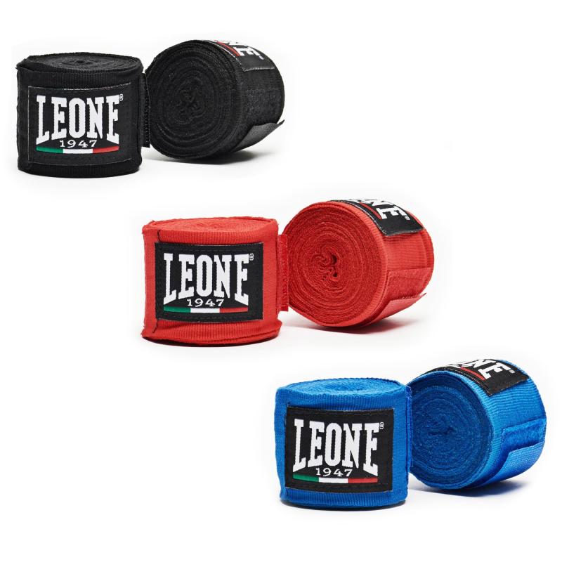 LEONE 1947 ボクシング バンテージ 3カラーパック [ HANDS WRAPS PACK ] 伸縮タイプ 面ファスナー留め