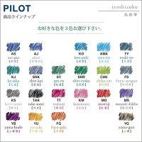 パイロットPILOT万年筆用インク色彩雫(いろしずく)INK-15-朝顔/紫陽花/露草/紺碧/天色/月夜/孔雀/深海/松露/深緑/竹林/冬将軍/霧雨/竹炭/躑躅/秋桜/紅葉/紫式部/山葡萄/夕焼け/冬柿/稲穂/土筆/山栗★☆3色選択可能☆★