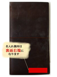 ★☆名入れ☆★トラベラーズノートTRAVELER’SNotebookスターターキット【革レザーノート】【デザイン文具】