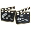 Clapperboard(カチンコデザイン)カフスボタン カフスリンクス カフリンクス