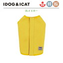 【SALE:商品入れ替え】iDog ウェルネスウェア 後開きタンク 【ミニチュアダックス用 】DLサイズ:イエロー 犬の服 温泉鉱物で体幹サポート・血流促進・リ...