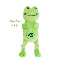 【メーカー終売・当店在庫限り】【正規品】Zippy Paws 犬のおもちゃ「かえる」カエル好きにはたまらない可愛いカエルで遊んでね【レターパックプラス/配達日時指定不可でお届け】