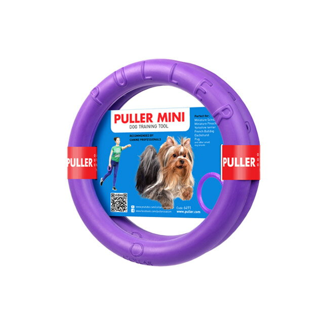 ★PULLER MINI　プラーミニ☆プラーはドーナッツ型のドッグトレーニング玩具★犬のおもちゃ【レ ...