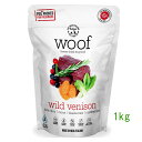 WOOF ワフ フリーズドライドッグフード 《ワイルドベニソン》 1kg ドッグフード 犬のごはん ★そのままでも!崩して振りかけても!ふやかしても!