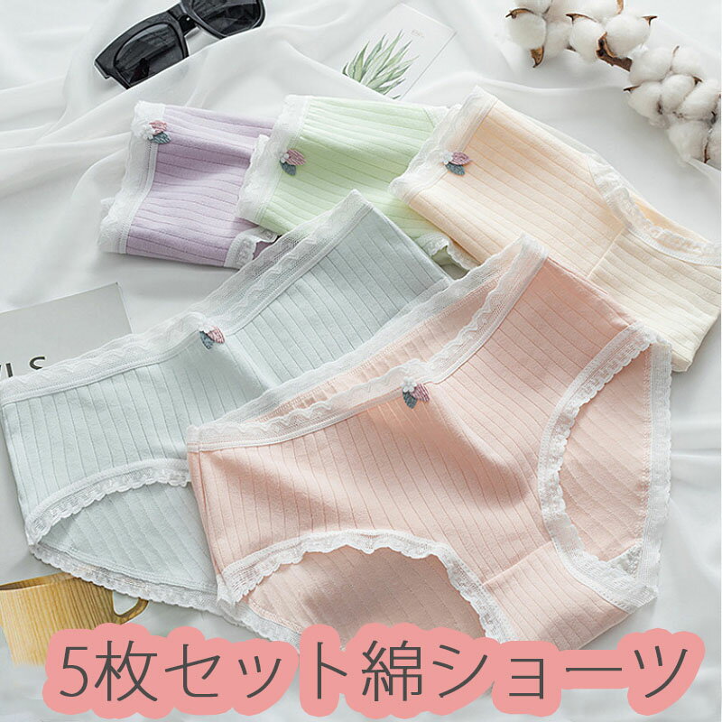 5枚セット ショーツレディース 綿 コットン ...の紹介画像2