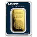 1 oz Gold Bar - APMEX