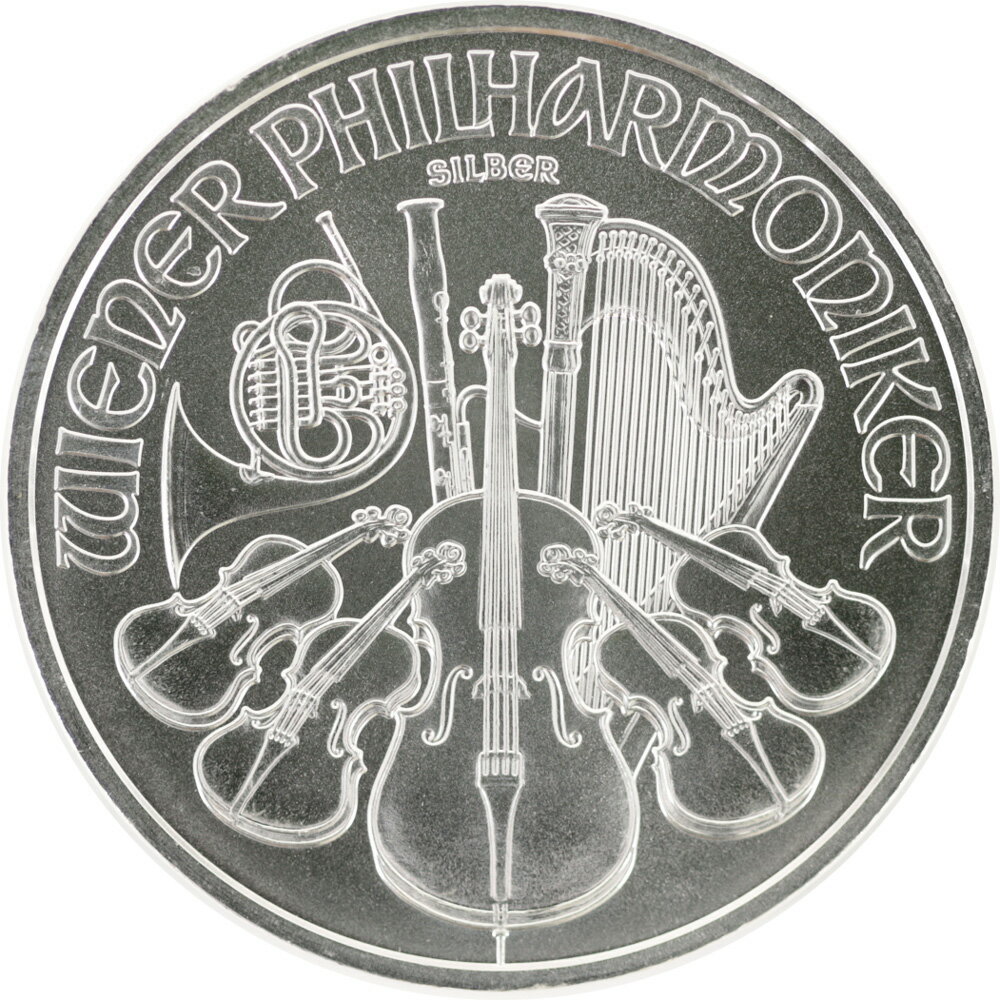 オーストリア 2026ウィーン純銀銀貨 1オンス 31.1g 999silver 37mm 新品未使用 保証書付