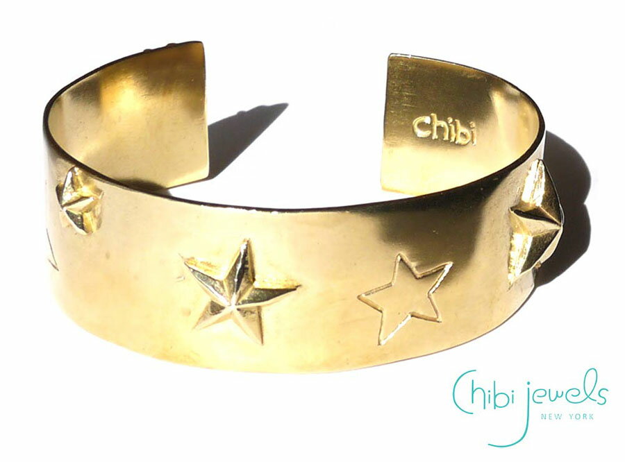 Chibi Jewels チビジュエルズ スーパースター星のバングルブレスレット Super Star Cuff Bracelet B153