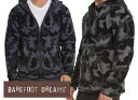 ベアフットドリームス（Barefoot Dreams）カモフラージュ柄パーカー/迷彩柄/CozyChic Camo Zip-Up Hoodie/BDMCC1033【あす楽対応_関東】