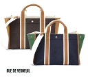 Rue De Verneuil（リュ ドゥ ヴェルヌイユ）2Wayトートバッグ/TRAVELLER M-S2 LINEN/リネンハンドバッグ ショルダーバッグ