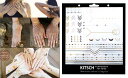 フラッシュタトゥー Kitsch キッチュ タトゥーシール テンポラリータトゥー メタリック Geo Metallic Tattoos Set 1 ジュエルタト...