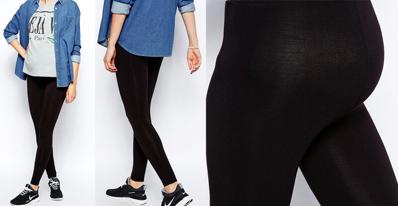 【マタニティパンツ】エイソス asos フル丈レギンス 10分丈スパッツ 妊婦フルレン...