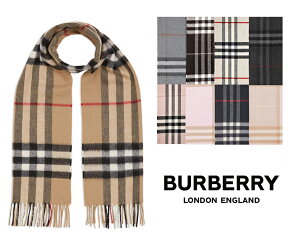 バーバリー (BURBERRY)カシミヤマフラー レディース メンズ/アーカイブベージュチェック他9種類【あす楽対応_関東】