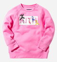 Kith NYC(キス)キッズスウェットトレーナー/10〜11才サイズ/Kidset x Power Rangers Crewneck/子供服（ピンク）【あす楽対応_関東】