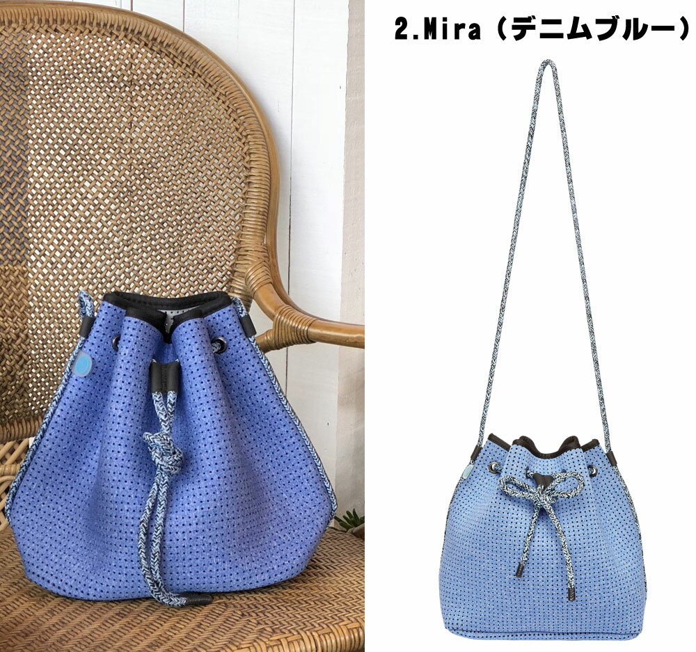 Chuchka(チャチュカ)ネオプレンショルダーバッグ ミニポーチ付き/Neoprene Bucket Bag/バケットバッグ/ビーチバッグ【あす楽対応_関東】