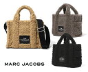 マーク ジェイコブス ミニショルダーバッグ レディース マークジェイコブス(Marc Jacobs)THE TEDDY MINI TOTE BAG ザ テディ ミニ トートバッグ ショルダーバッグ ブラック ベージュ グレー H012M06FA21【あす楽対応_関東】