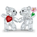 スワロフスキー（SWAROVSKI）Krisベア Happy Together/クリスタルオブジェ/Kris Bear/スワロフスキー社製置物【あす楽対応_関東】