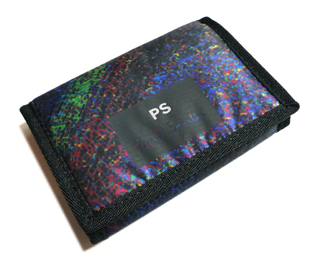 ポールスミス PAUL SMITH ナイロン二つ折り財布 