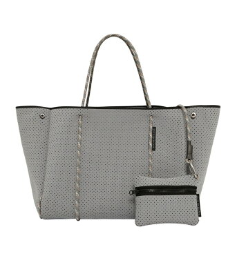 State of Escape ステイトオブエスケープ ESCAPE BAG Dove エコバッグ トートバッグ ポーチ付き ネオプレンバッグ マザーズバッグ ダブグレー 母の日 2025