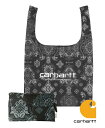 カーハート(Carhartt Wip) エコバッグ レジバッグ ショッピングバッグ Verse Shopping Bag バース I031033 大容量トートバッグ カラビナ付き