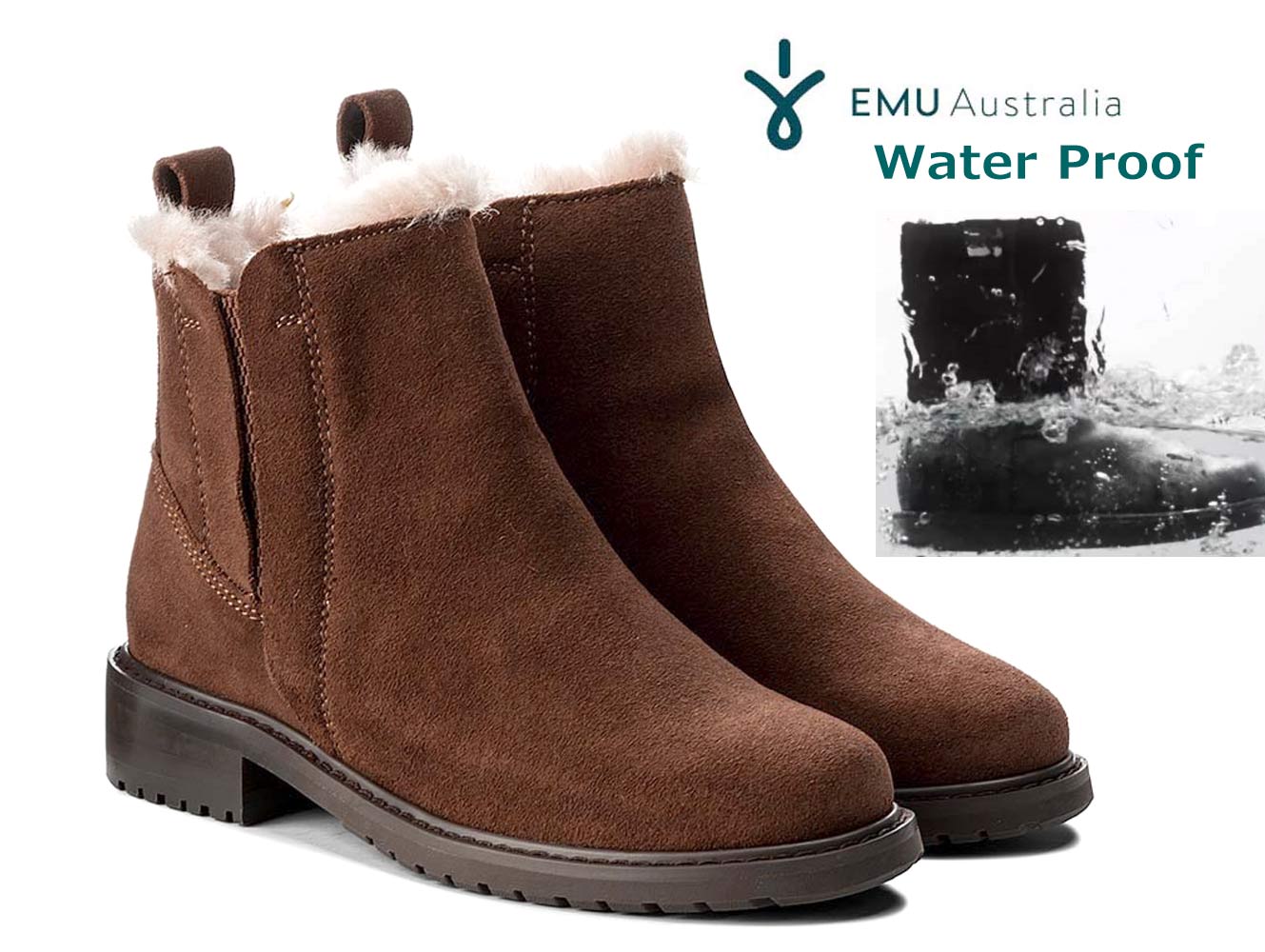 エミュ オーストラリア スノーブーツ レディース EMU（エミュー）防水ムートンブーツ/エミュ パイオニア/Pioneer 防水ブーツ レインブーツ W11292 emu AUSTRALIA エミュ オーストラリア【あす楽対応_関東】