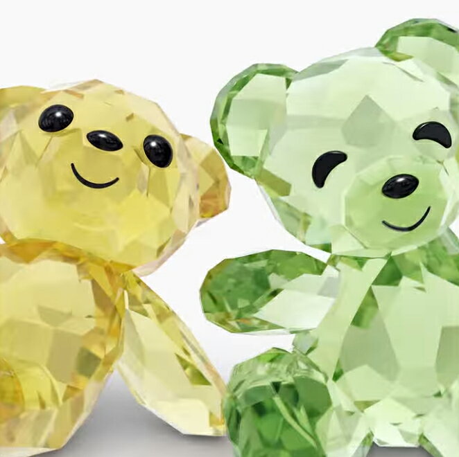 スワロフスキー SWAROVSKI クリスベア30周年記念限定4体セット Krisベア 30th Anni...