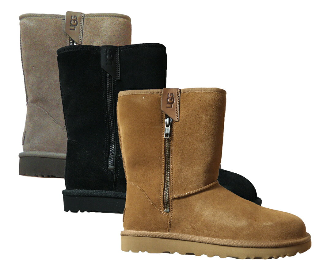 UGG（アグ） ムートンブーツ クラシックショート ベイリージップ ファスナーつきブーツ Classic Short Bailey Zip/1144043【あす楽対応_関東】 1