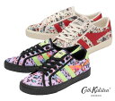 キャスキッドソン（Cath Kidston）Gola x Cath Kidston ゴーラコラボスニーカー フラワー柄 靴 シューズ Tennis Mark Cox Trainers【あ..