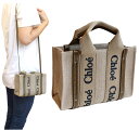 クロエ CHLOE Woody ウッディ ミニトートバッグ ハンドバッグ ミニサイズ スマホショルダー ショルダーバッグ ポシェット WOODY MINI TO...