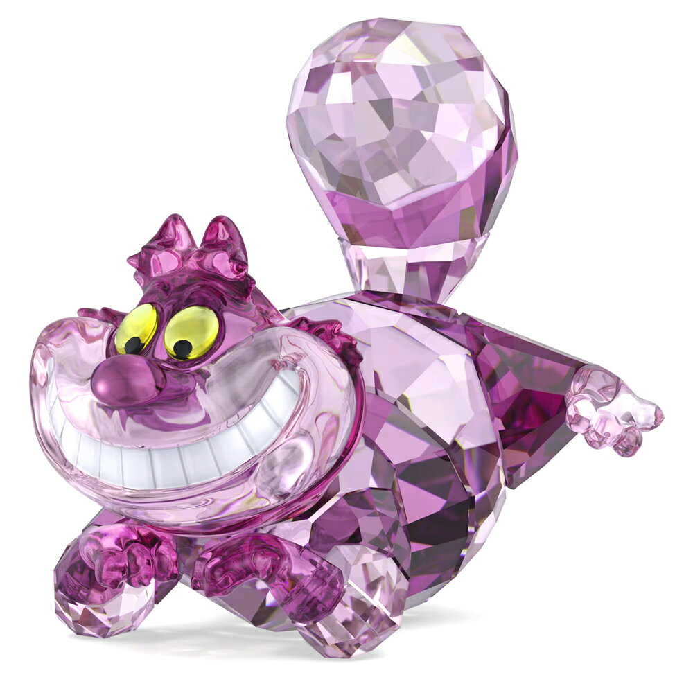 スワロフスキー（SWAROVSKI）不思議の国のアリス チェシャ猫 チシャ猫 アリスインワンダーランド Alice In Wonderland Cheshire Cat クリスタルオブジェ ディズニーコラボ スワロフスキー社製 置物 5668073【あす楽対応_関東】【Disneyzone】